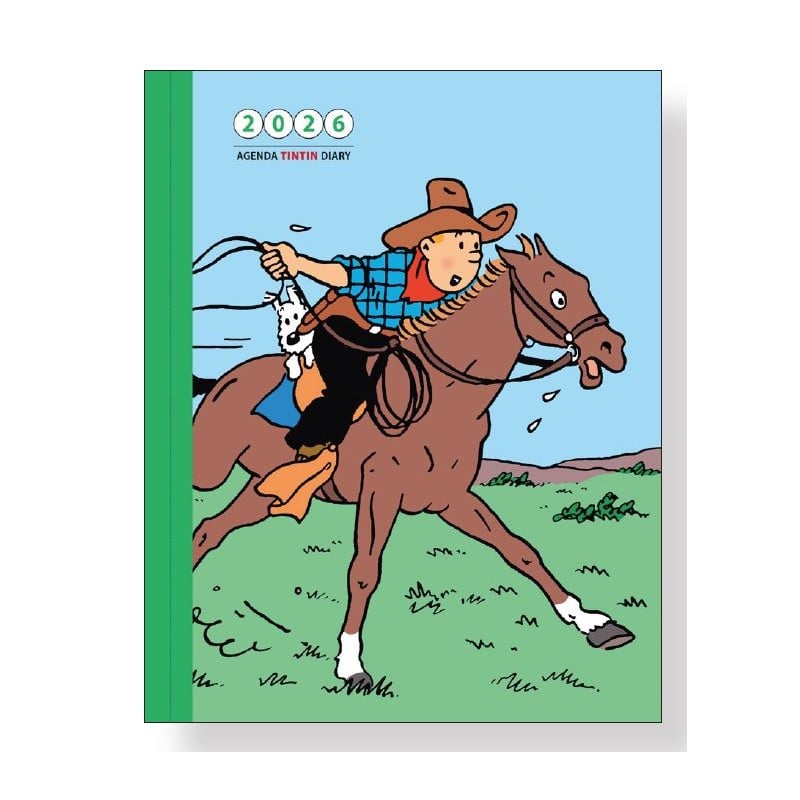 Books & Stationery - Tintin - Desk diary Tintin 2026