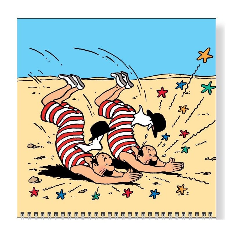 Books & Stationery - Tintin - Large Calendar Tintin 2026