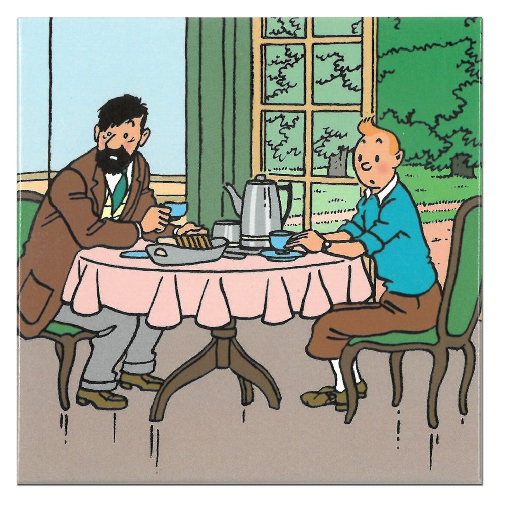 Fashion & Homeware - Tintin - Magnet - Tintin/Haddock Breakfast